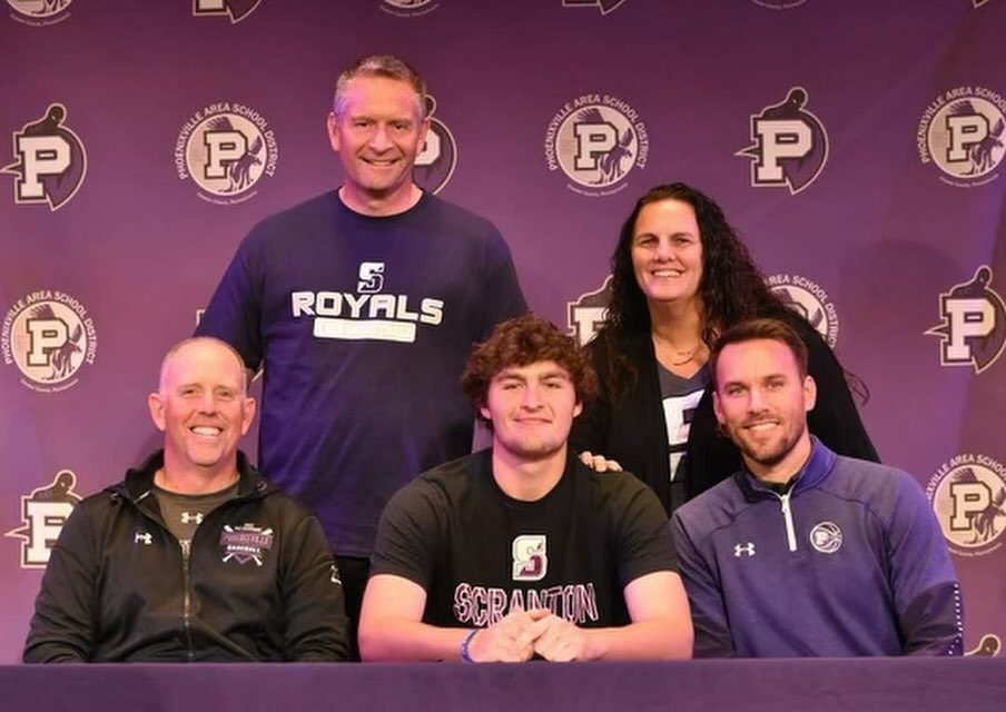 On Friday night, we celebrate the @pasdphantoms seniors who are continuing their academic and athletic careers at the next level. 

Our boys basketball team was represented with @maxlebisky signing his &ldquo;official&rdquo; letter of commitment to @