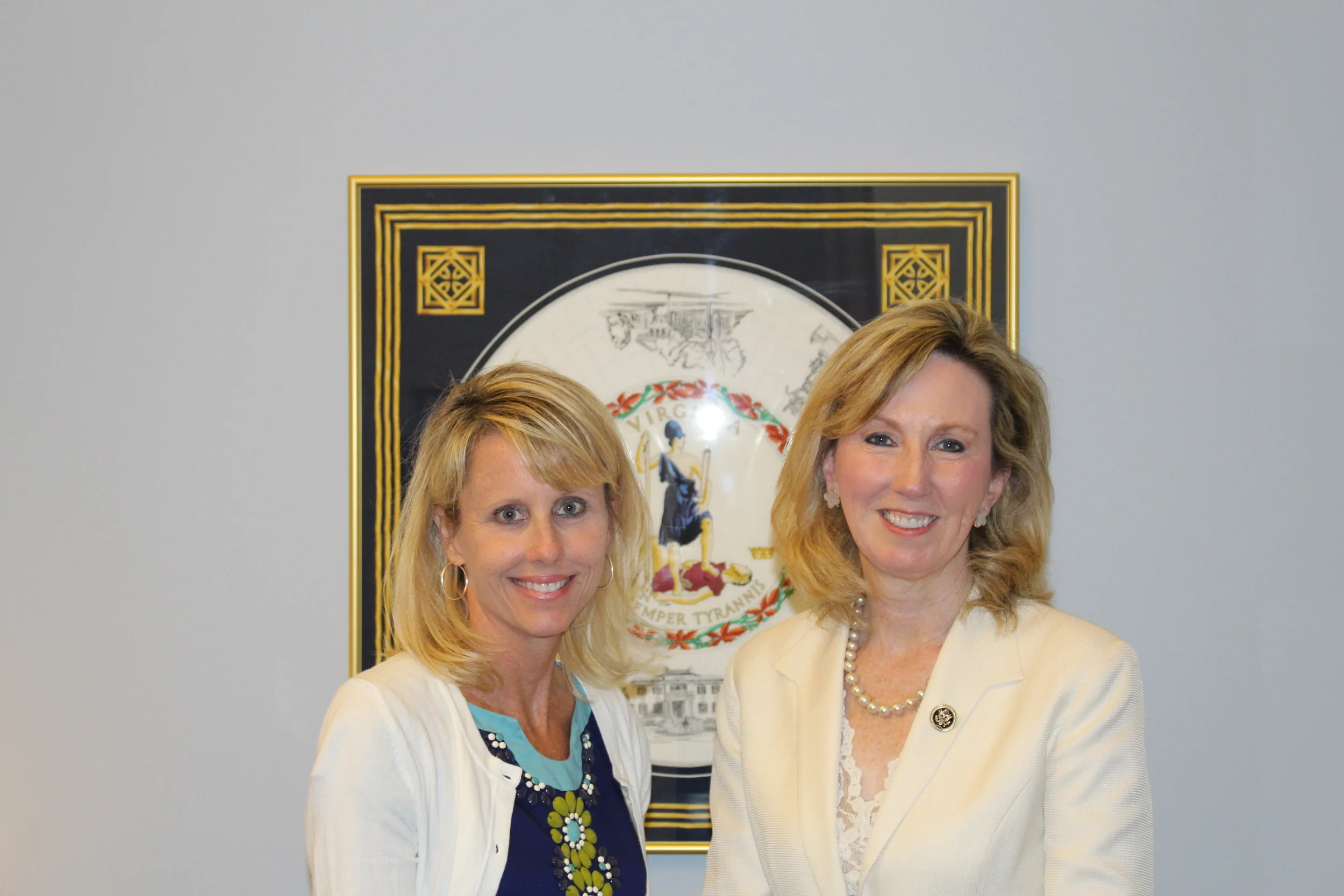 Laura Murphy & Congresswoman Comstock