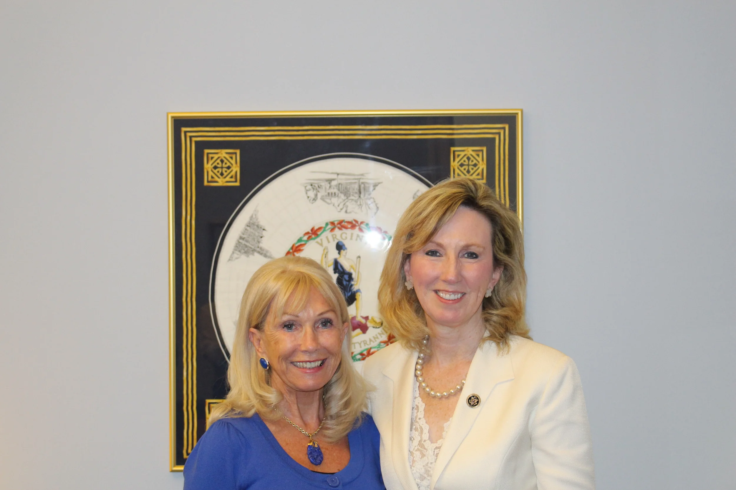 Alice Butler Short & Congresswoman Comstock
