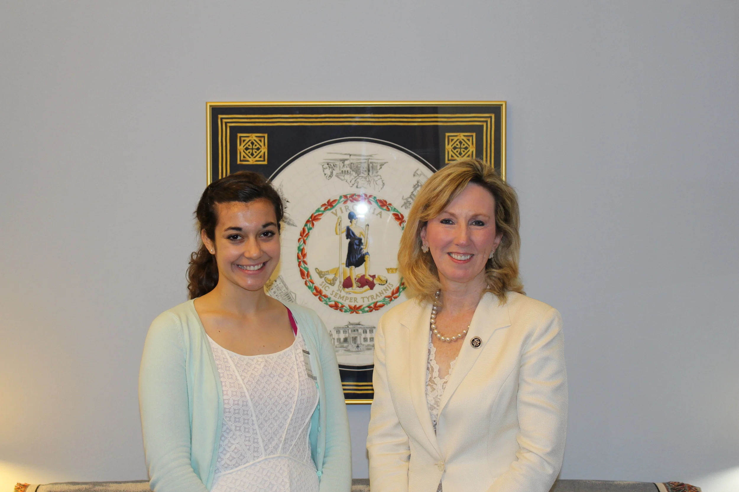 Students & Congresswoman