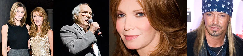 Jessica Biel, Jane Seymour, Chevy Chase, Jaclyn Smith, Bret Michaels