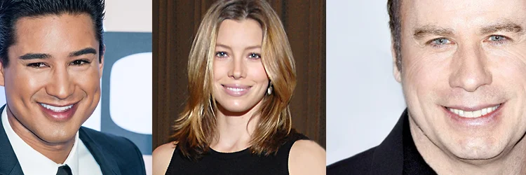 Mario Lopez, Jessica Biel, John Travolta