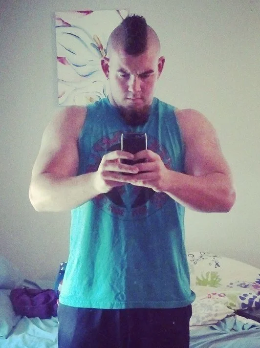 Built. Mohawked. &nbsp;Powerful. &nbsp;Driven. &nbsp;This guy has always oozed masculine intensity.