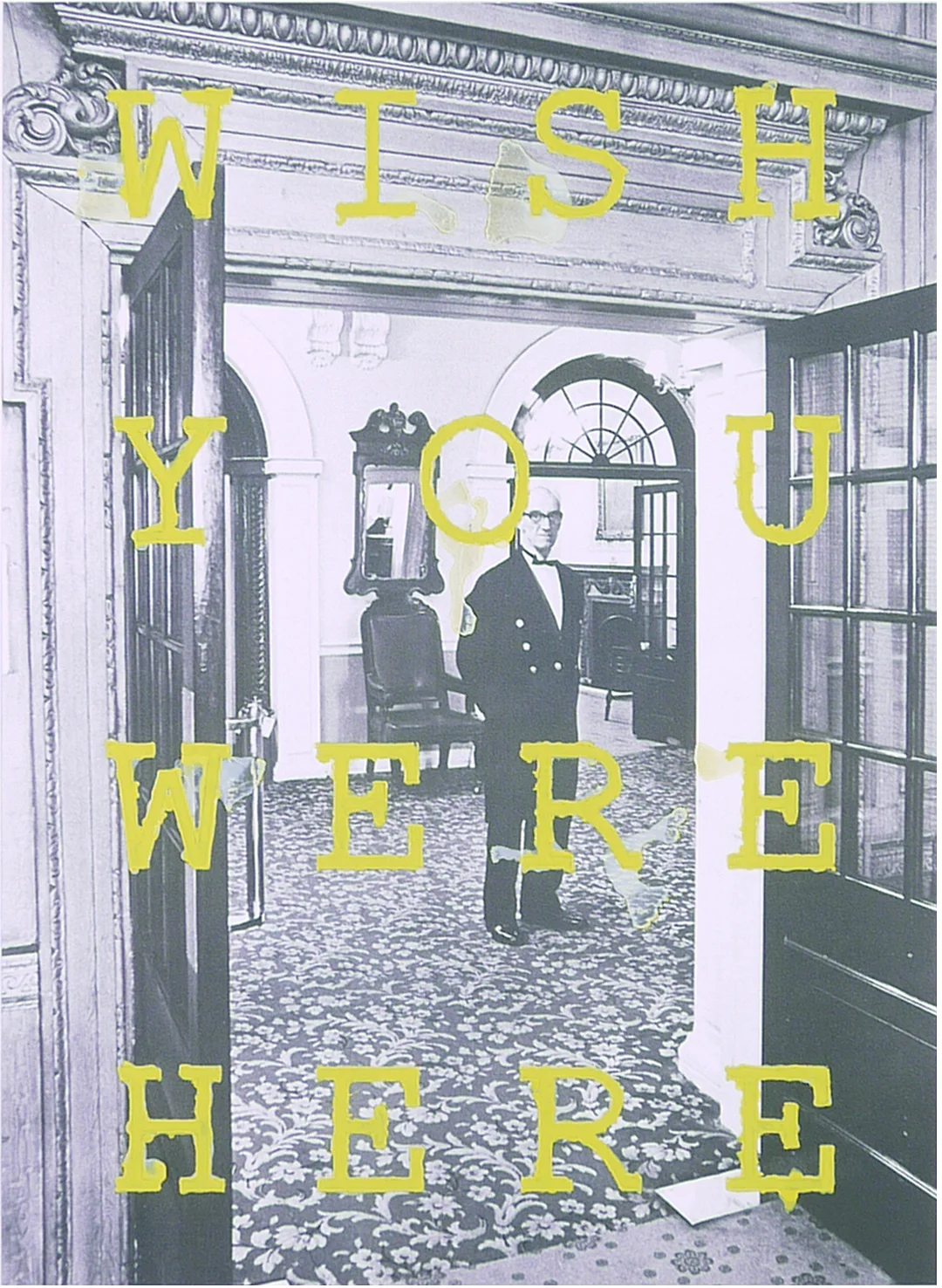  wish you were here  acrylic on paper   16.25 x 19.25 inches   ed. 1 