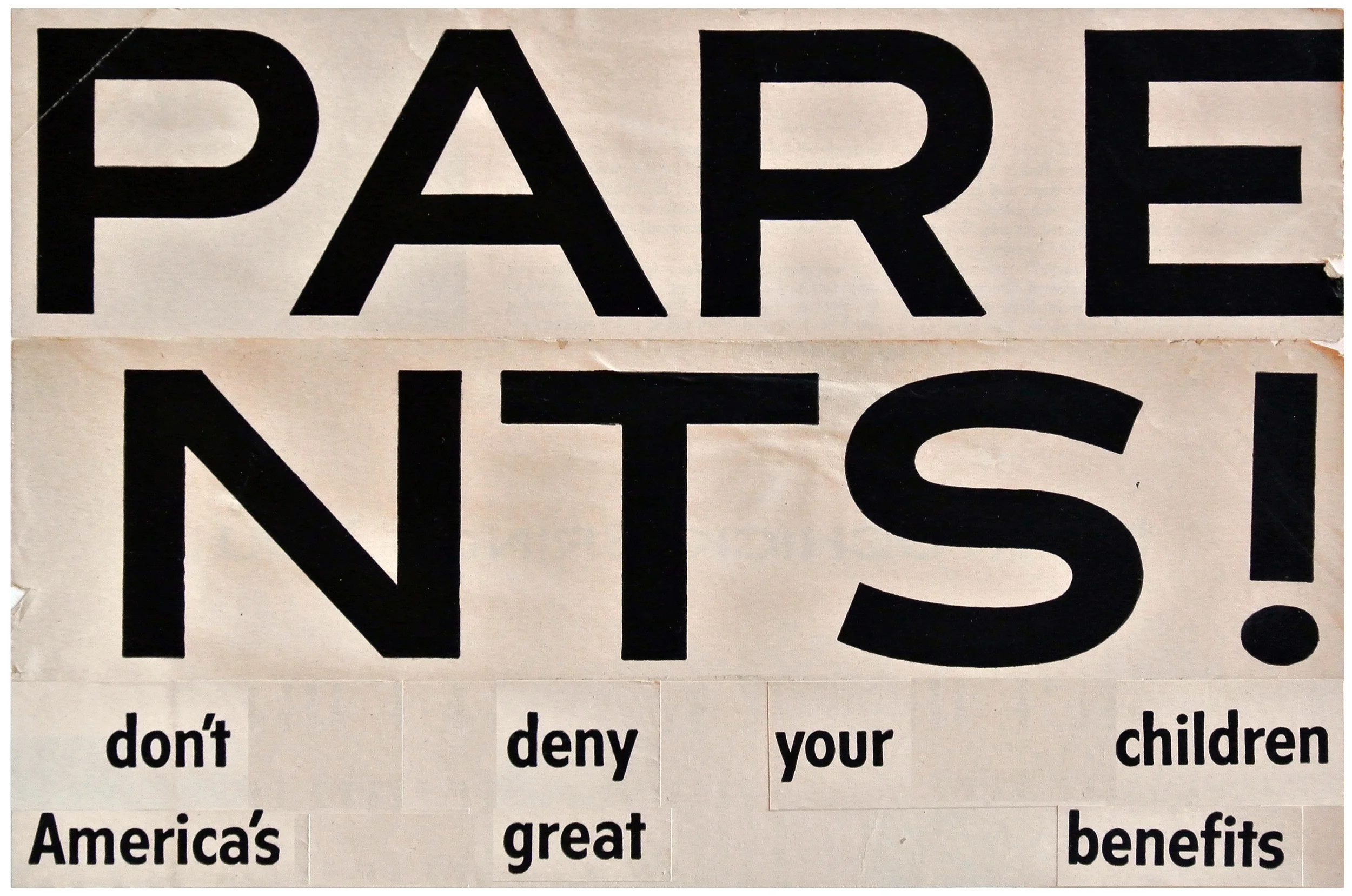  parents!  7 x 11 inches  collage 