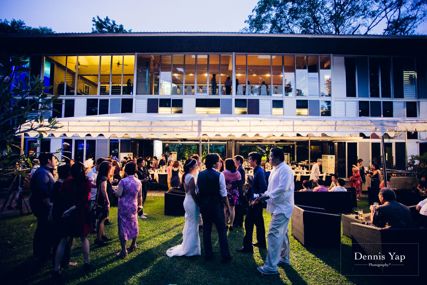 Ajie & Pei San Wedding Day and Dinner in Suburbia Restaurant Sentosa, Singapore
