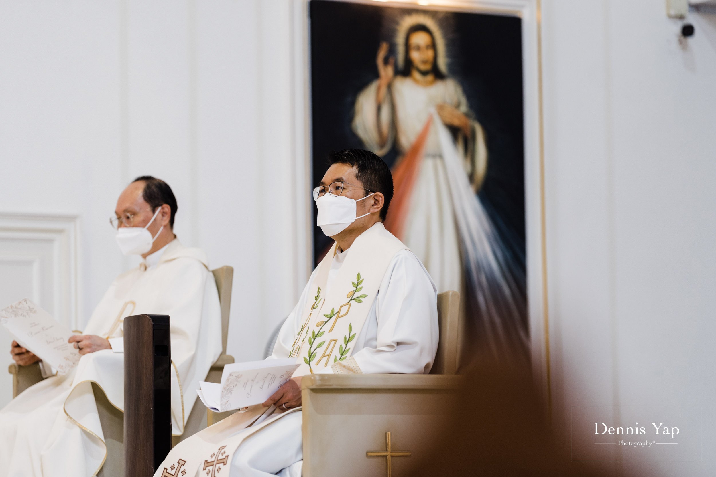 dominic patricia church wedding st francis xavier dennis yap photography with mask covid19-17.jpg