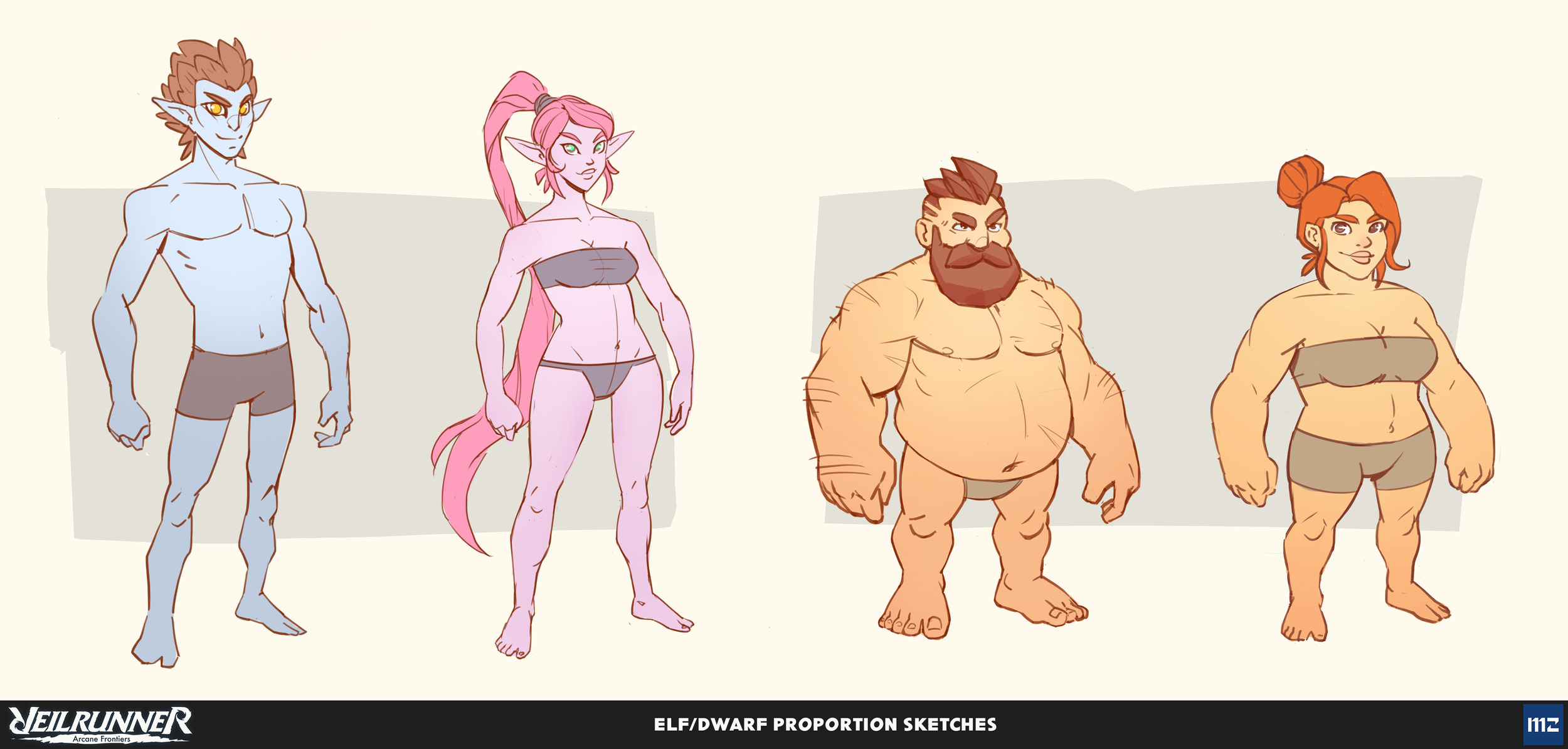 ahed_khatib_elf_dwarf_proportion_sketches.png