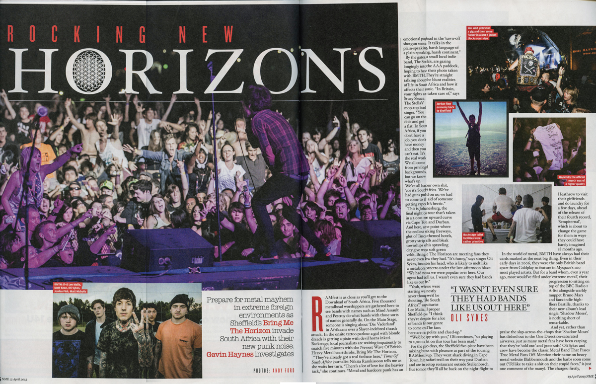 Bring Me The Horizon/NME