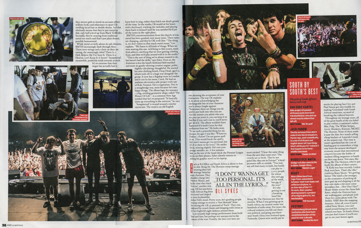 Bring Me The Horizon/NME