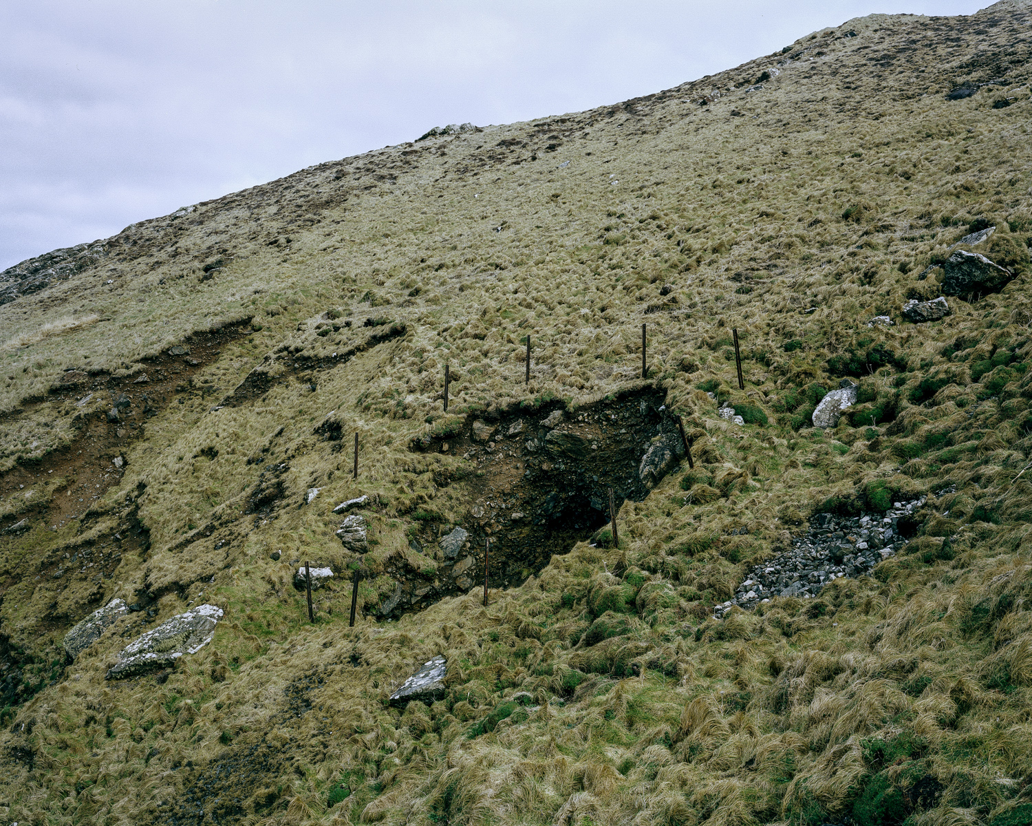 Collapsed Mine Shaft