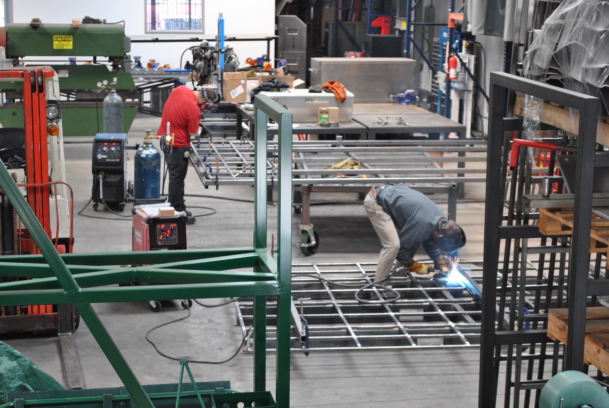 Frame fabrication for Container