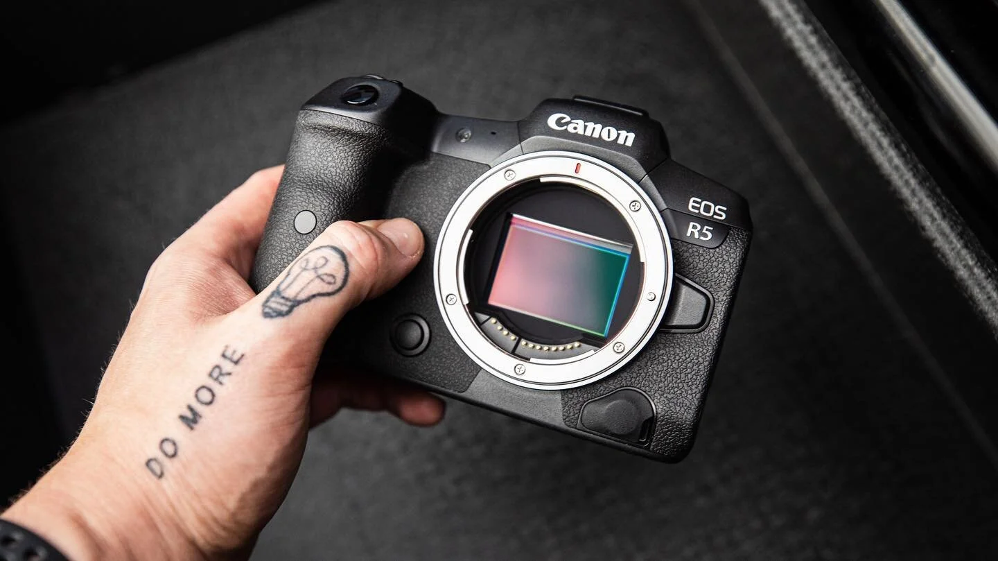 The Canon R5. It&rsquo;s a love hate relationship, I talk about that in my Full R5 Review that I JUST dropped. (Link in bio)