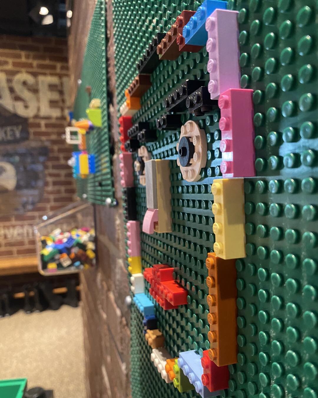 The vertical Lego wall is back and better than ever! Come check it out!