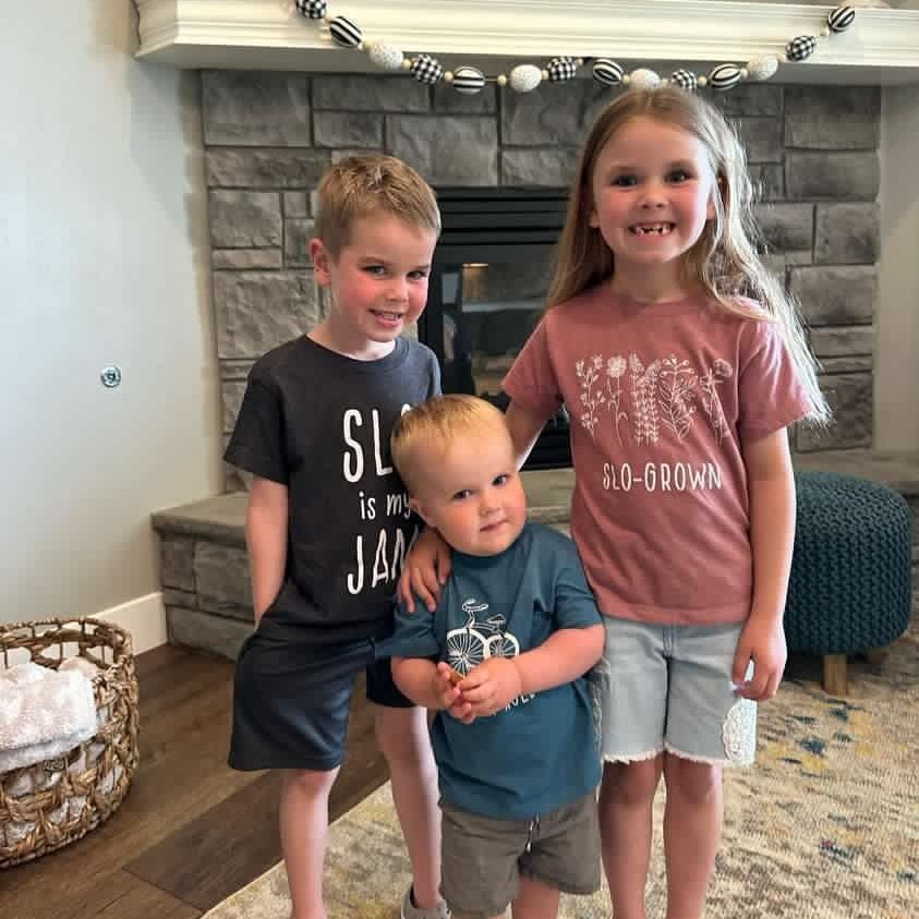 Absolutely adorable photos sent in by @tessawarnerphoto ❤️ If you want to see your kiddos in these cute and comfortable t-shirts, check out our gift shop! We have several unique t-shirt designs, including the ones pictured here.