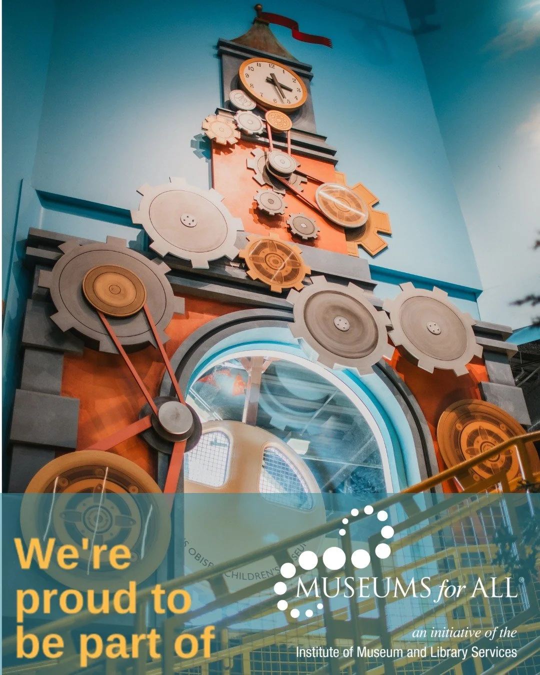 We know times can be challenging, and we want every family to have the chance to play and learn together. 💛 

As part of the nationwide Museums for All program, guests who show a SNAP EBT card and photo ID during November will receive $2 admission p