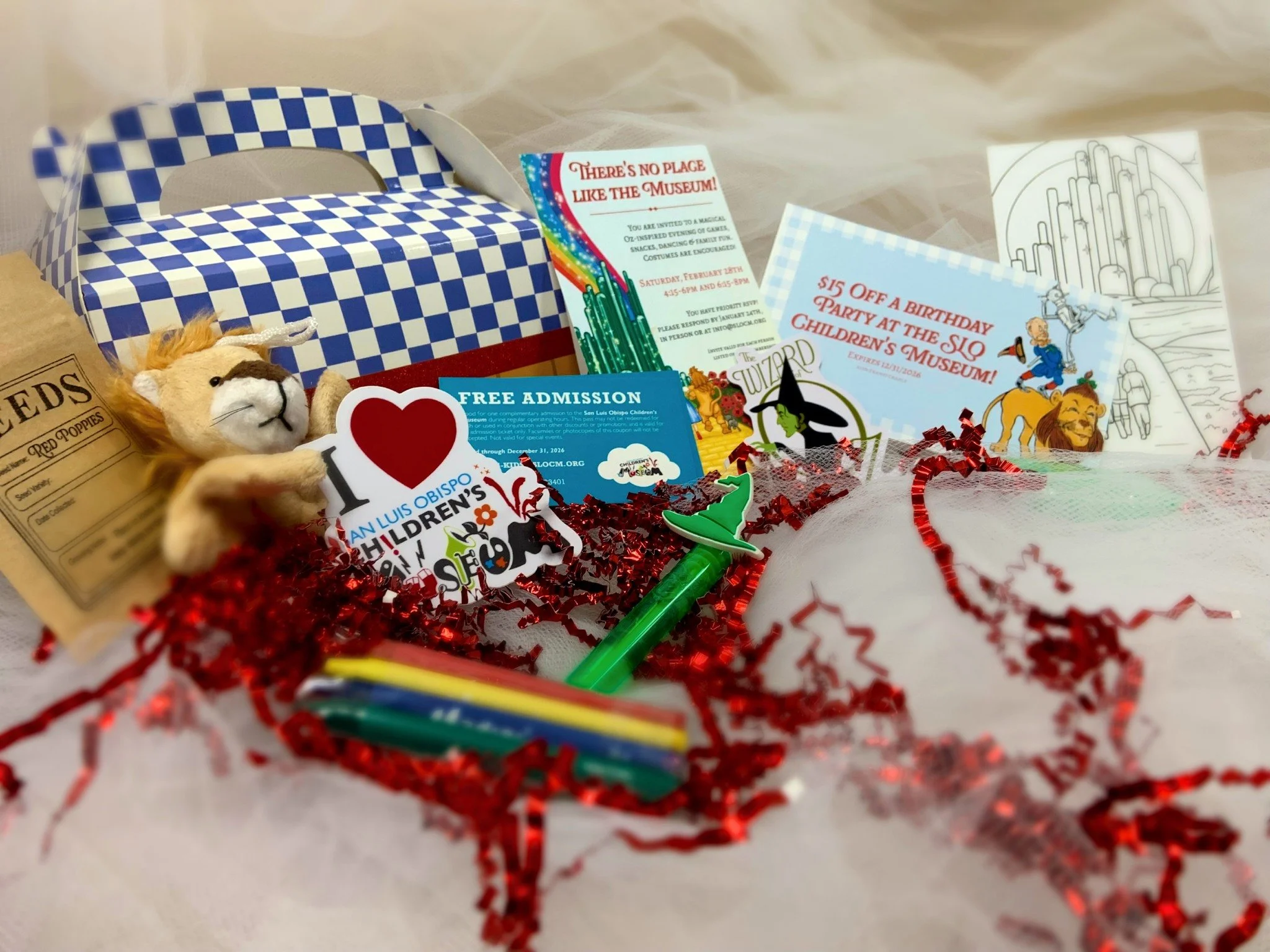 There&rsquo;s no place like the Museum!🌈
Our Annual Membership Special starts NOW!

Purchase an annual membership now through December 31st and receive a goodie box and an exclusive invitation to a magical, Oz-inspired celebration!

✨ Each membershi