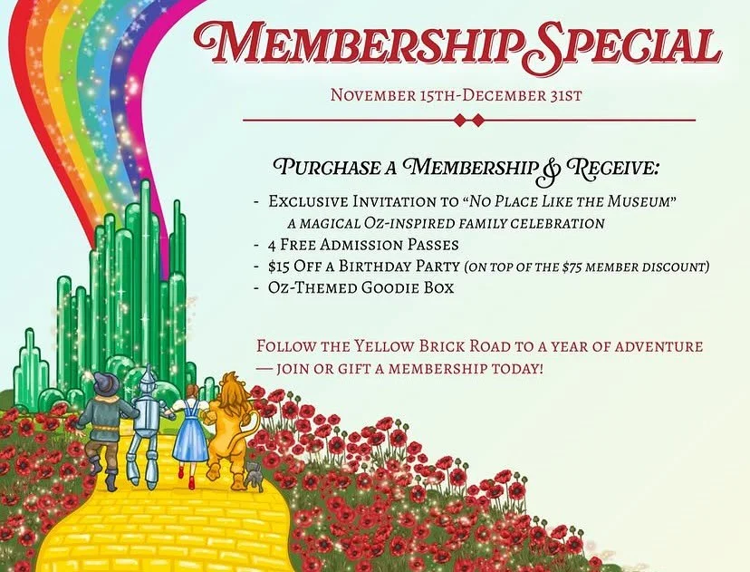 Still can&rsquo;t figure out what to gift that family in your life? 🎁 There are only 10 days left to purchase our Annual Membership Special&mdash;fun they&rsquo;ll enjoy all year long!

Visit SLOCM.org for more information✨