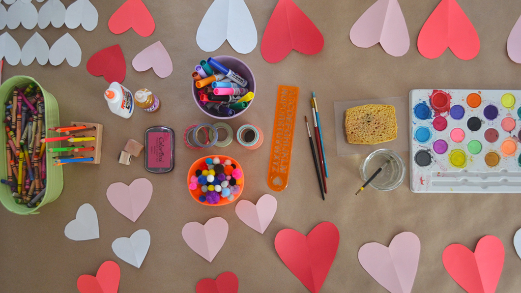 In the Studio: Valentine's Cards