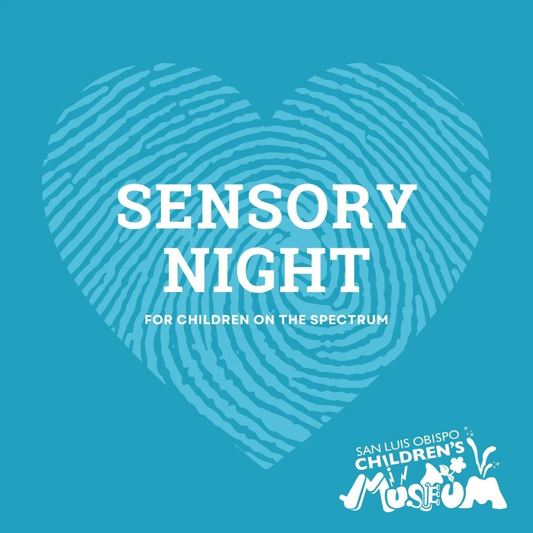 Sensory Night is back! 🩵
Thursday, February 5 | 5:00&ndash;7:00 PM

Enjoy free, dedicated time at the museum for neurodivergent kiddos and their adults. Join us!
Made possible by funding from the Central Coast Women&rsquo;s League.

#childrensmuseum