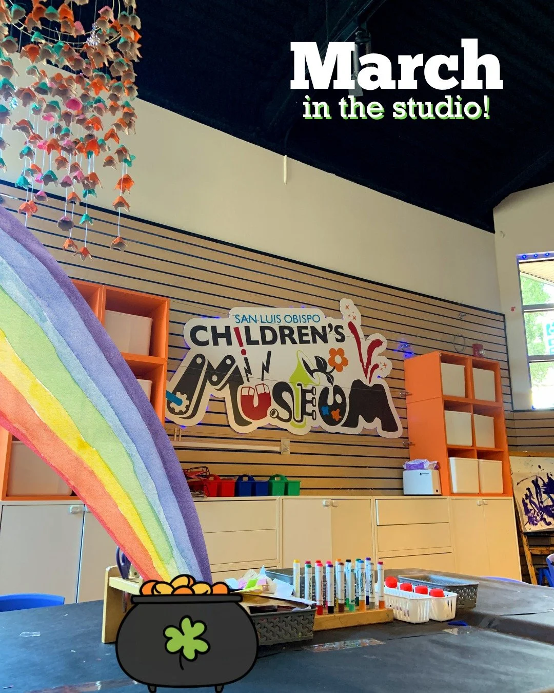 Spring has sprung in the Studio! 🌸 Take a peek at all the hands-on fun happening this month:

🐦 March 5&ndash;9 | Cozy Bird Nest
🎨 Sat, March 14, 11:30 AM&ndash;1:30 PM | Decorative Decoupage Wooden Eggs
🪶 March 12&ndash;16 | Blue Feather Paintin