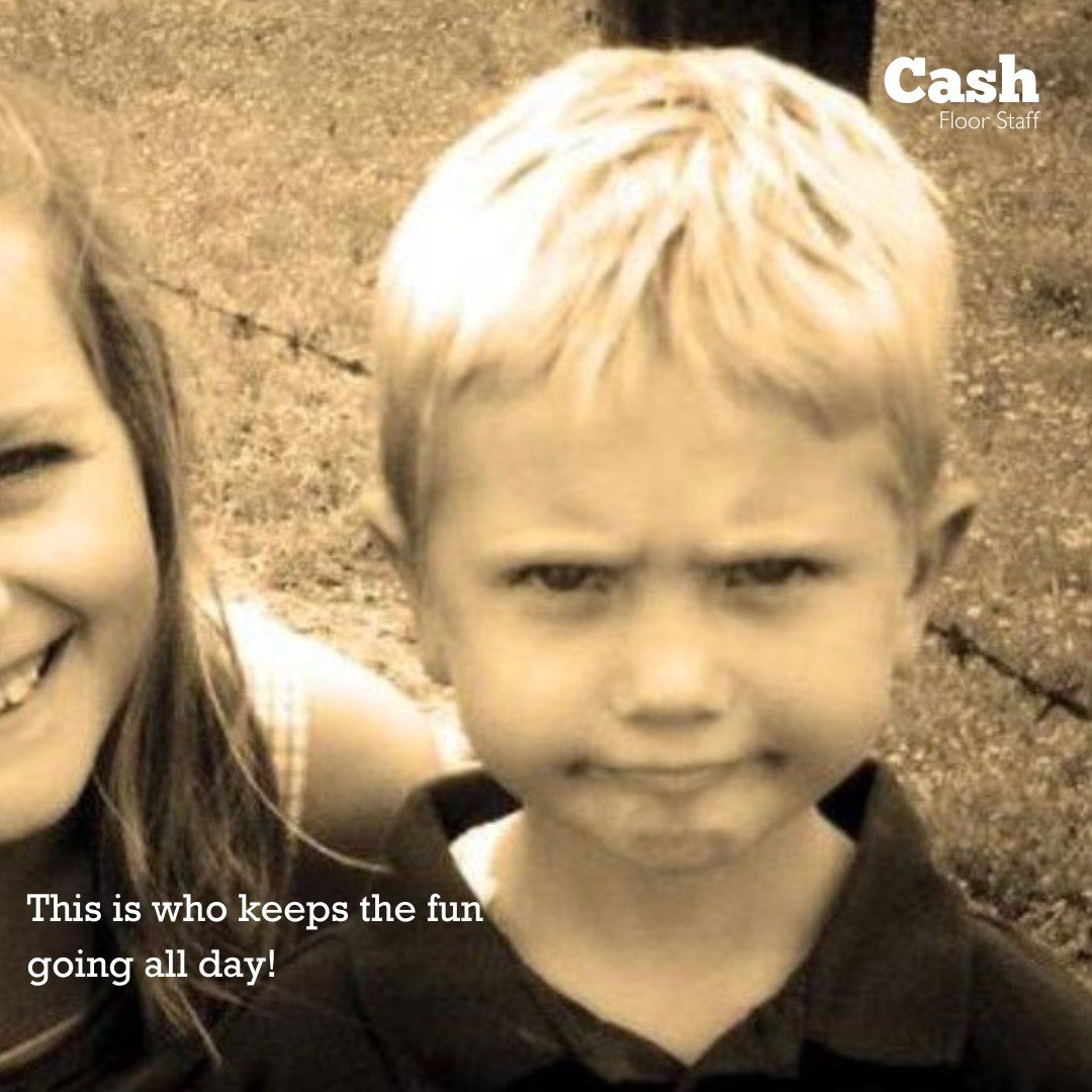 Meet Cash! 
He brings good energy and fun wherever he goes😊