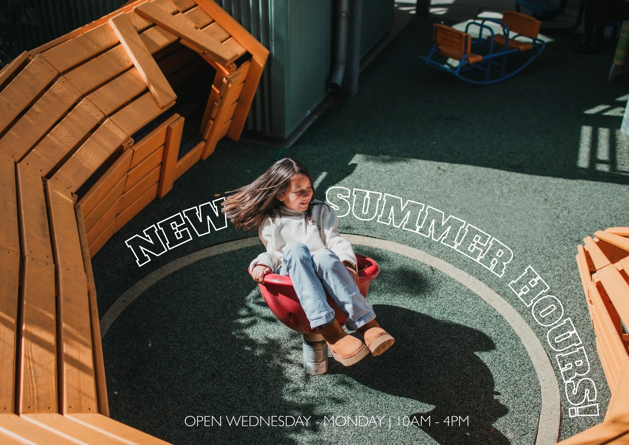 Summer just got better at the museum! 🌞🎉

We&rsquo;re now open Wednesday through Monday, 10 AM &ndash; 4 PM, so you&rsquo;ve got even more time to explore, discover, and enjoy!

Closed Tuesdays&mdash;plan your visit and come see us soon!