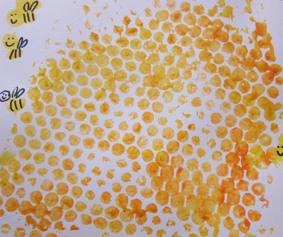 Bubble Wrap Honeycomb