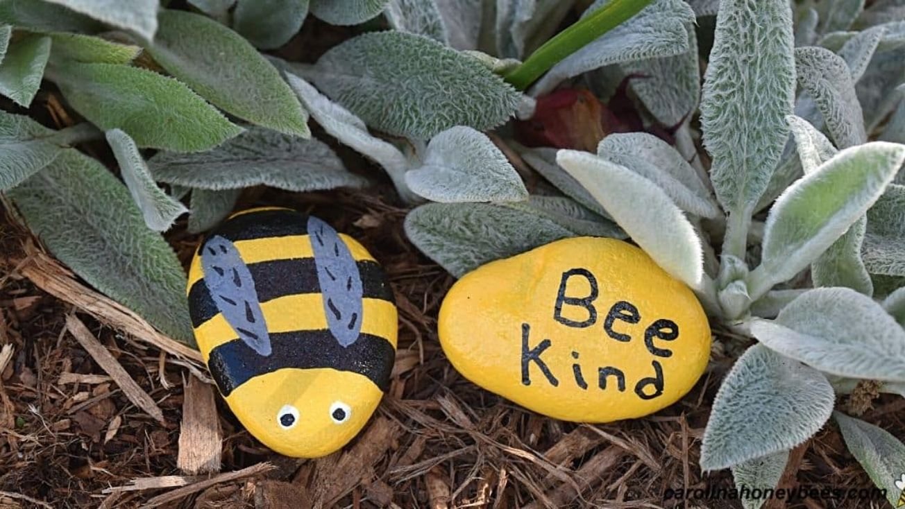 In the Studio: Bee Kind Rocks 🐝