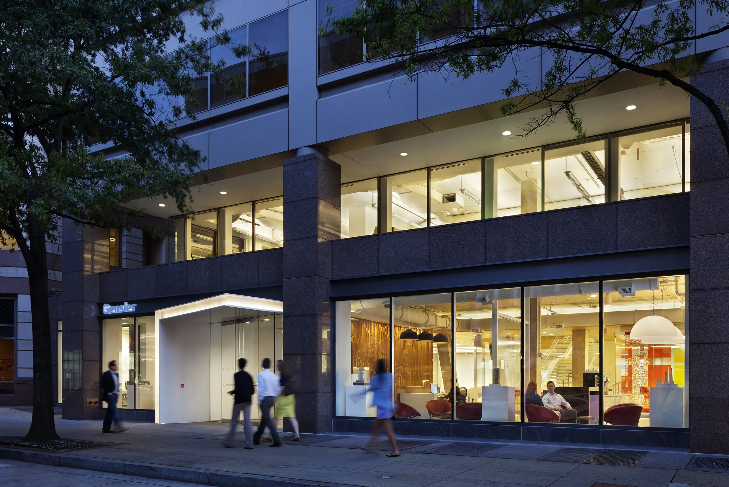 Interior Designer: Gensler Photography: Michael Moran