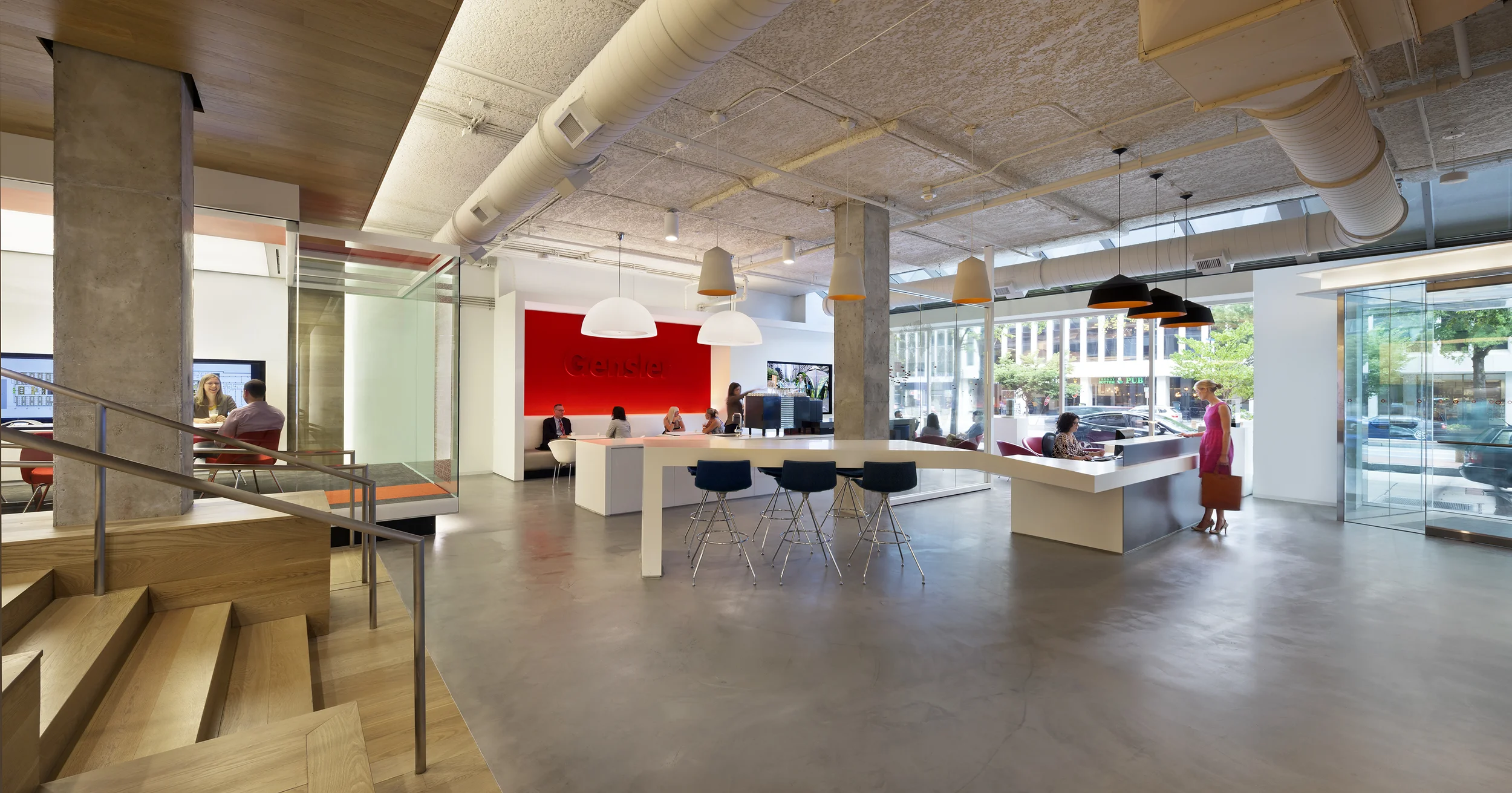 Interior Designer: Gensler Photography: Michael Moran