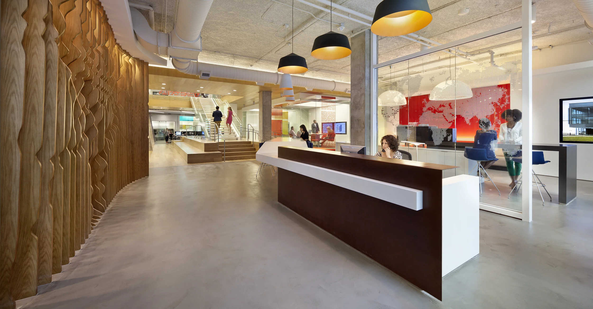 Interior Designer: Gensler Photography: Michael Moran