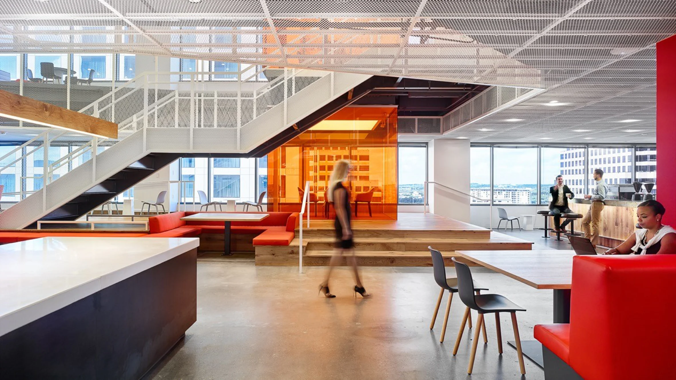 Architecture: Clive Wilkinson Architects Photographer: Casey Dunn