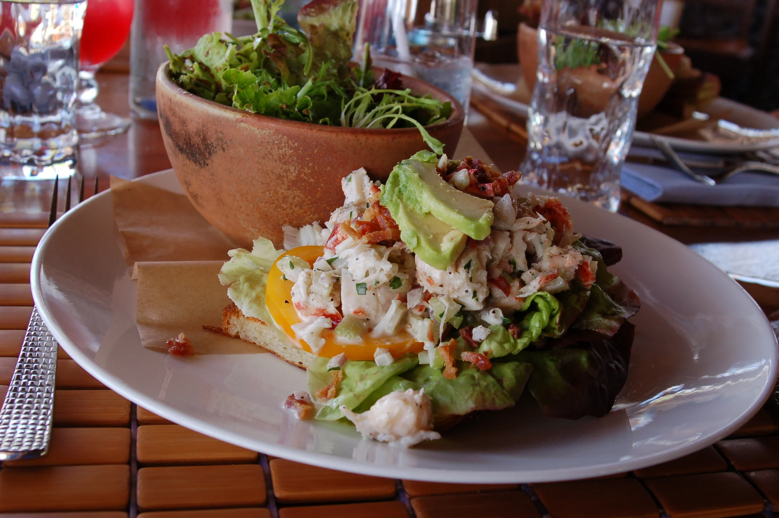 Kona Lobster at the Four Seasons in Hawaii