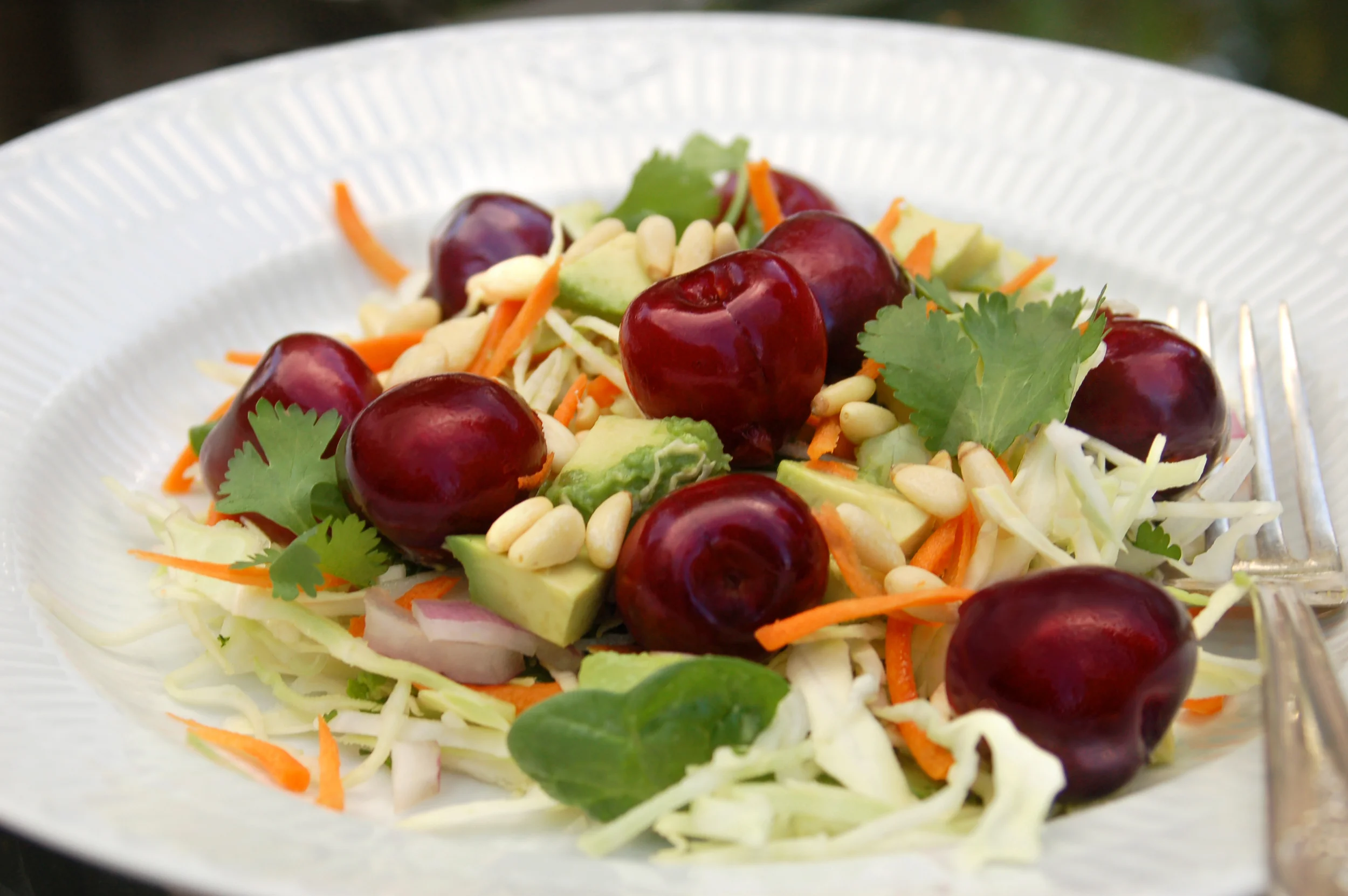 Southwestern Style Cherry Slaw