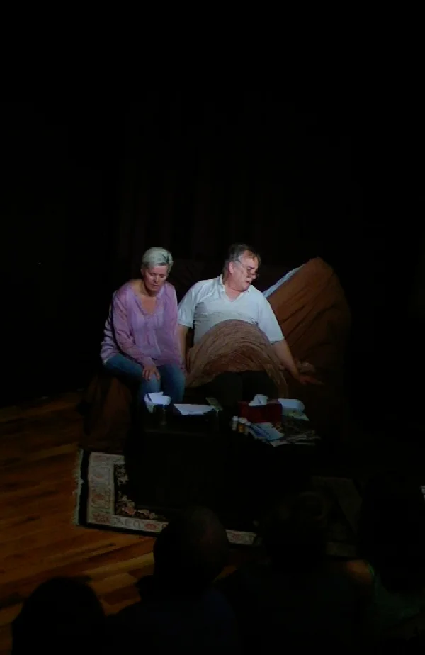 Gerry Glennon and Danny McWilliams in THE BIGOT by Gabi Mor and Eva Mor