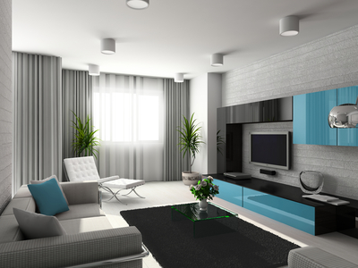 Modern interior.