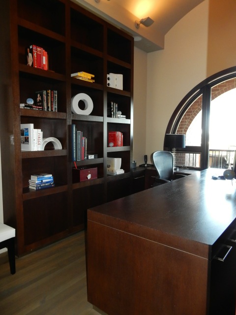 The client's office after Karen and her team reorganized and repurposed the space.