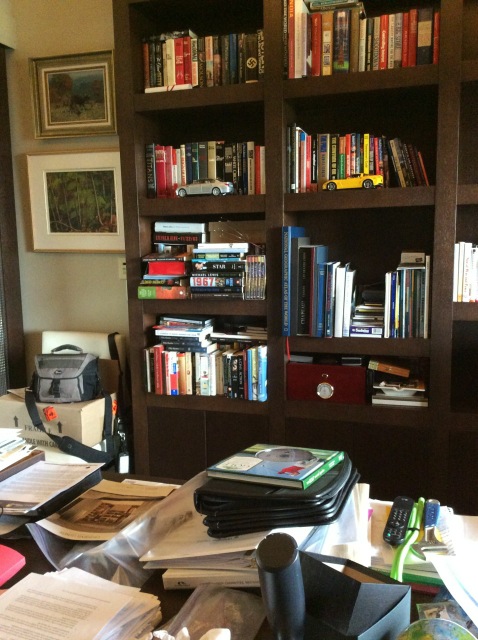This is what the client's office looked like before Calm Order came in.