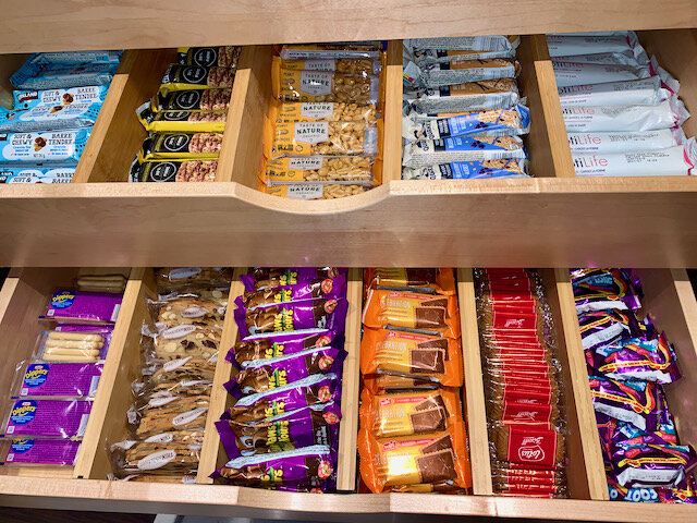 Snack Drawer - Kitchen Organizing