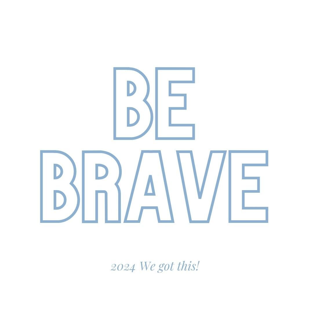 2024 getting to you? Be Brave take it on one day at a time. If you are starting your organizing projects and feel stuck, we are here to help. 

#2024goals
#getorganized