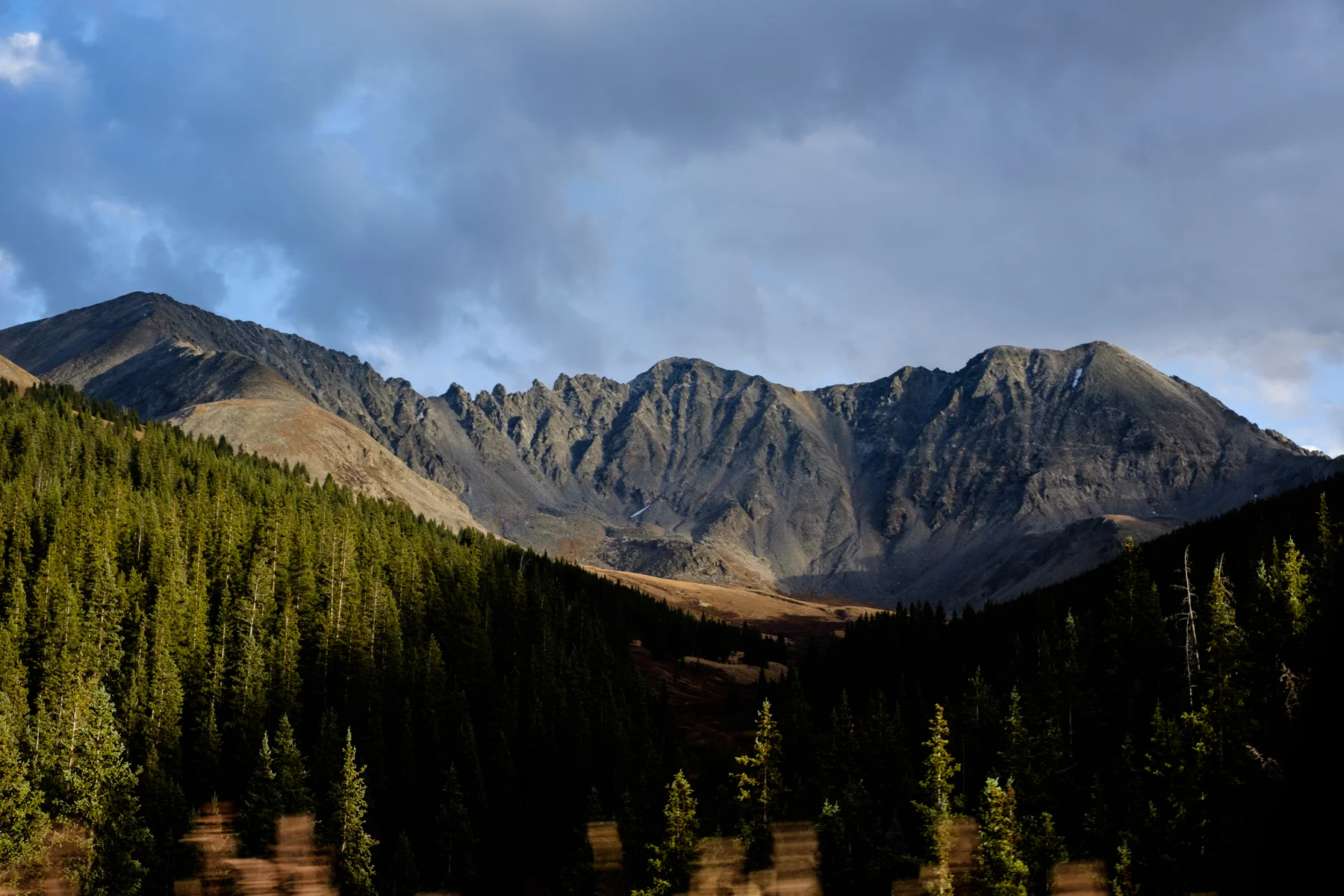 Another view of Copper Mountain from the highway.