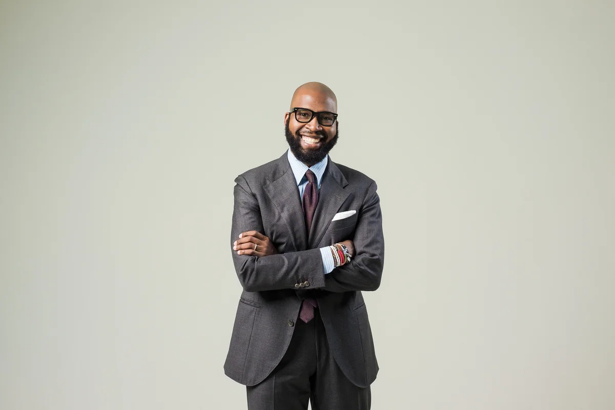 Nelson's style is cool and his bright personality is infectious!