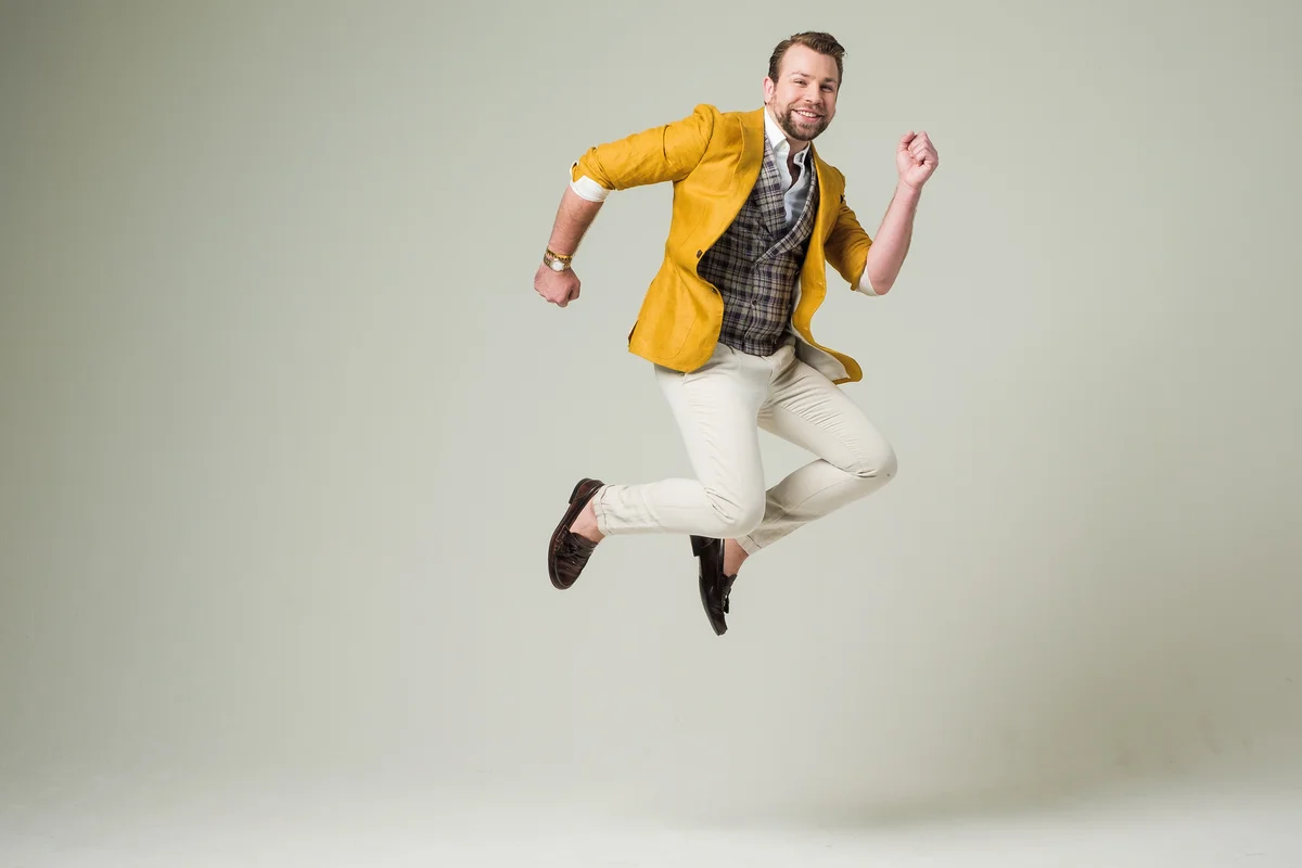 Javier was so much fun to have in the studio because he had fun!
