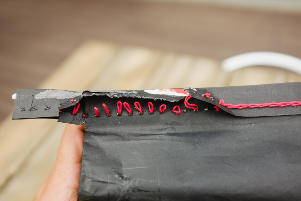 I pulled on the open tab and I still couldn't open the bag.