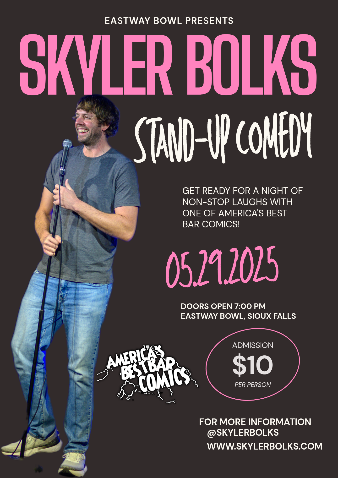 Skyler Bolks Stand-up Comedy Show