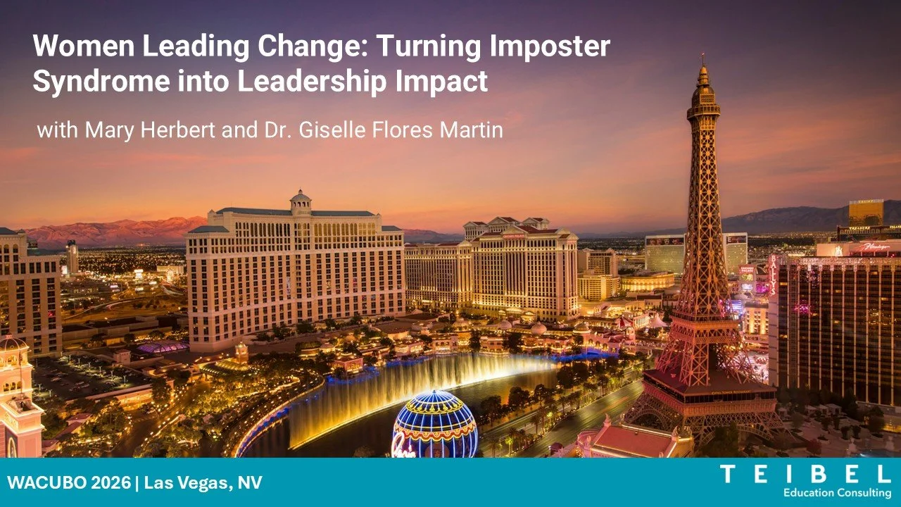 Women Leading Change: Turning Imposter Syndrome into Leadership Impact | WACUBO 2026