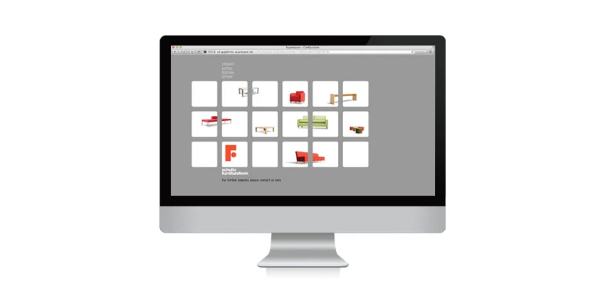 Furniture Form Website CONCEPT and DESIGN: Sid Guglielmino CLIENT: Richard Park AGENCY: GDC