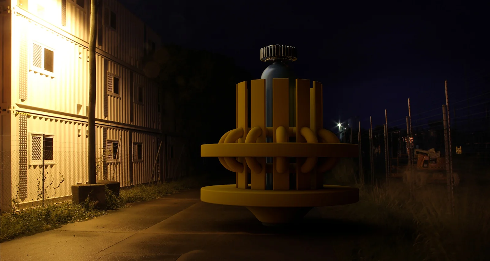 Nudgee Road device 3D RENDERING and COMPOSITING: Sid Guglielmino PHOTOGRAPHY: Sid Guglielmino