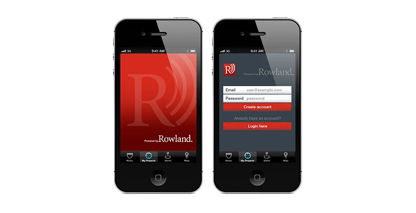 Powered by Rowland App CONCEPT and DESIGN: Sid Guglielmino AGENCY: Rowland